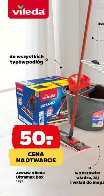 Zestaw Ultramax Box mop + wiadro promocja w Netto