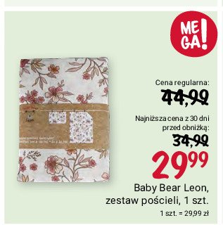 Pościel dziecięca Baby bear leon promocja