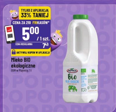 Mleko BIO ekologiczne promocja w POLOmarket