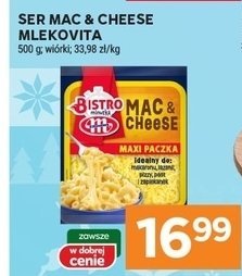 Ser Mac & Cheese Mlekovita promocja w Stokrotka
