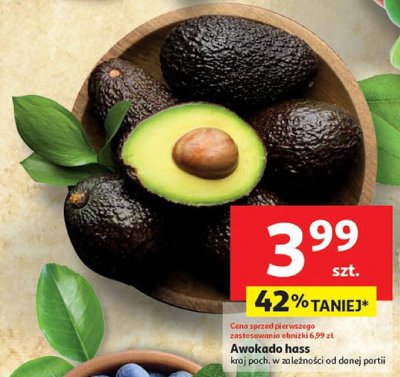Awokado hass Świeże jesz promocja w Auchan