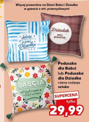 Poduszka dla Babci promocja w Kaufland
