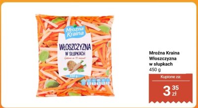 Włoszczyzna w słupkach promocja w Biedronka