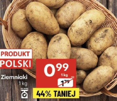 Ziemniaki promocja w Delikatesy Centrum
