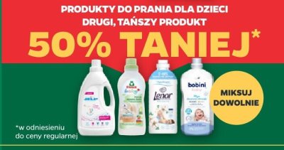 Produkty do prania ubrań dziecięcych wszystkie rodzaje promocja w Netto