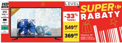Telewizor 39" hd8332 Level promocja