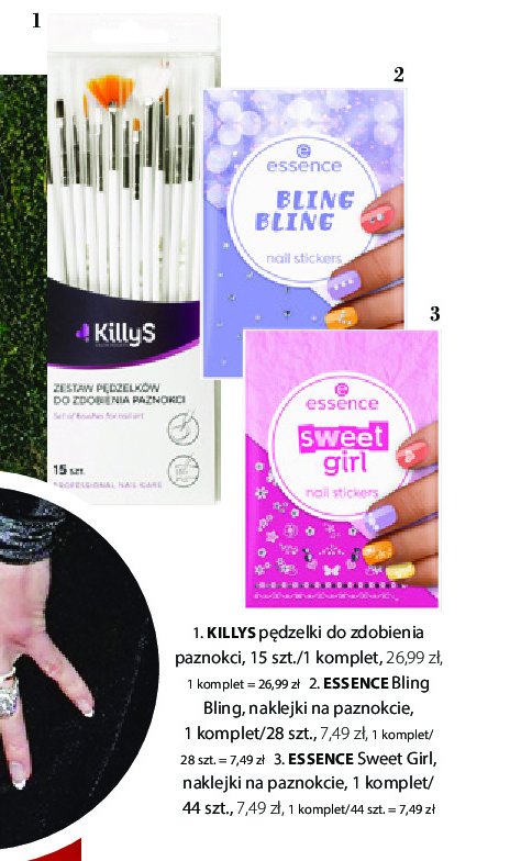 Naklejki na paznokcie ESSENCE BLING BLING promocja