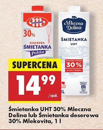 Śmietanka 30% Mleczna dolina promocja