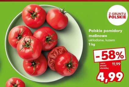 Pomidory malinowe polska promocja w ABC