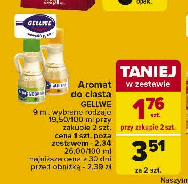 Aromat migdałowy Gellwe promocja