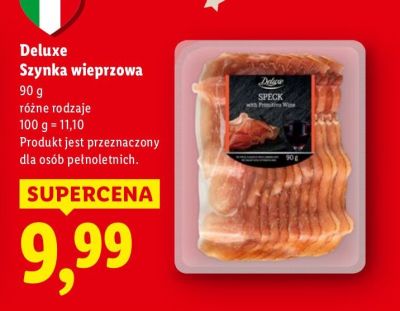 Szynka wieprzowa Deluxe promocja w Lidl