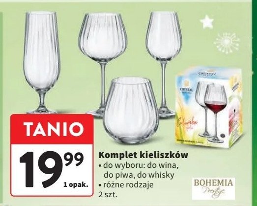 Szklanki do whisky crystal Bohemia promocja