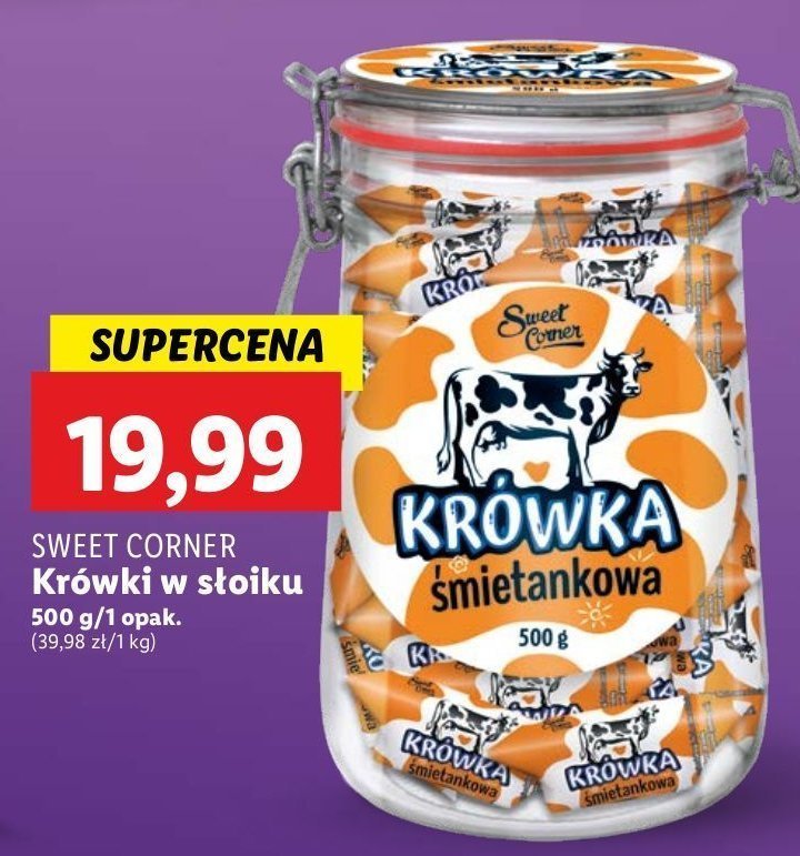 Krówki śmietankowe Sweet corner promocja