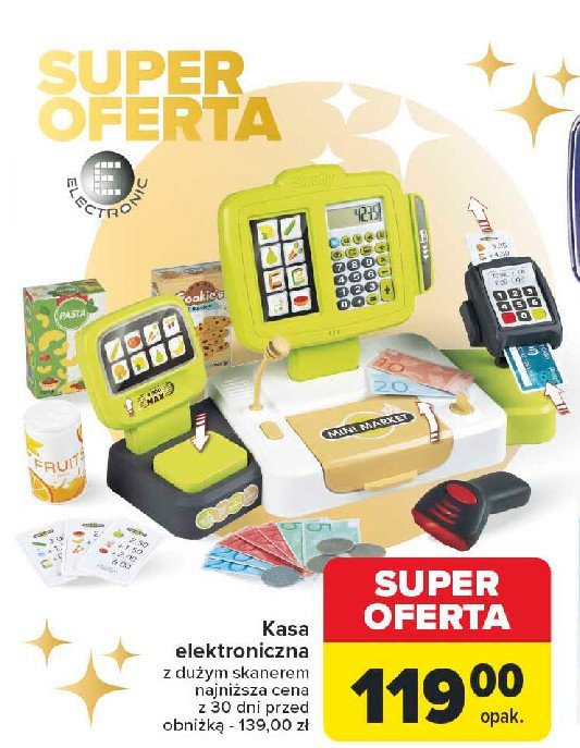 Kasa sklepowa promocja w Carrefour