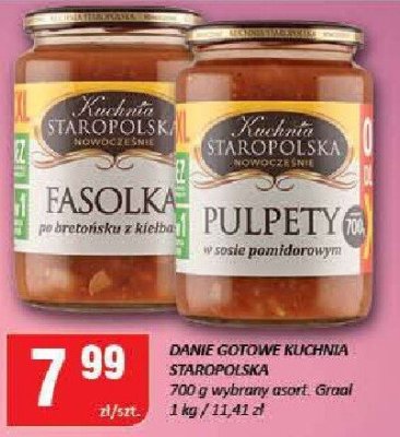Danie Gotowe Fasolka staropolska promocja w Chorten