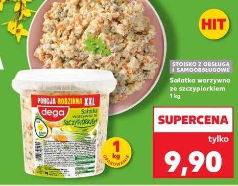 Sa艂atka warzywna ze szczypiorkiem Dega promocja