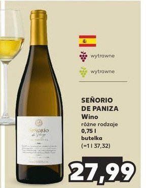 Wino SENORIO DE PANIZA TEMPRANILLO promocja