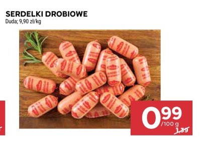 Serdelki drobiowe promocja w Stokrotka