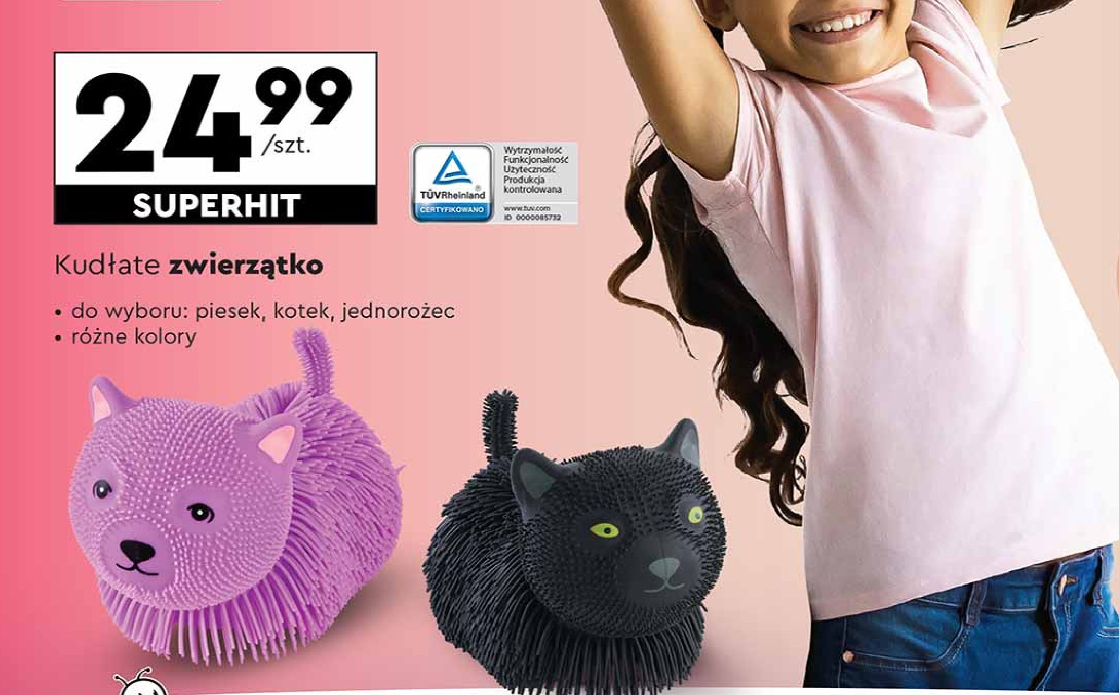 Piesek kudłaty Elefun promocja