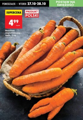 Marchew nieperfekcyjna promocja w Biedronka