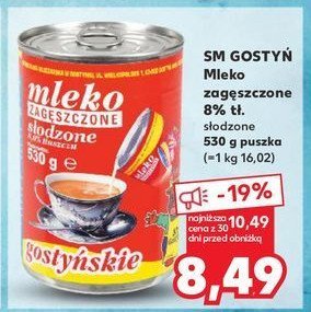 Mleko zagęszczone słodzone Gostyń promocja