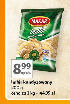 Imbir kandyzowany Makar promocja