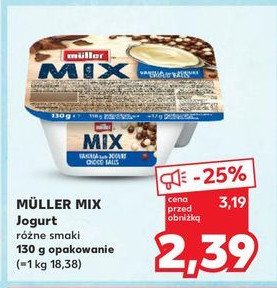 Jogurt choco balls Muller mix promocja