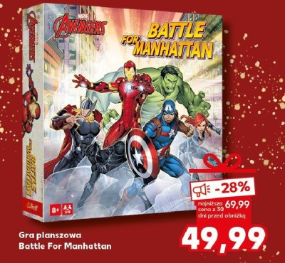 Gra planszowa Battle For Manhattan  promocja w Kaufland