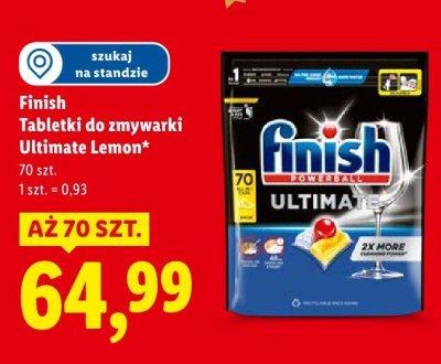 Tabletki do zmywarki Lemon 70 szt. promocja w Lidl