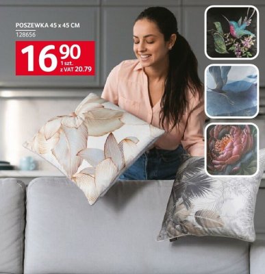 Poszewka 45 x 45 cm promocja w Selgros
