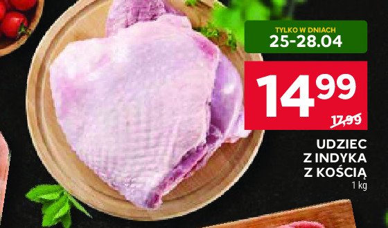 Udziec z indyka z ko艣ci膮 promocja