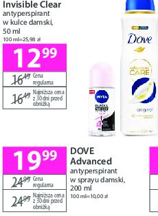 Antyperspirant original Dove advanced care promocja