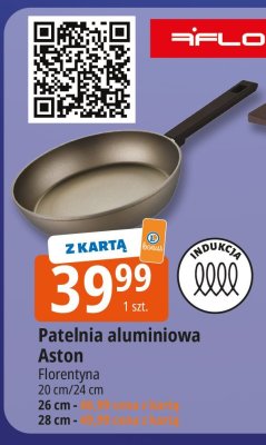 Patelnia aluminiowa Aston Florentyna promocja w Leclerc