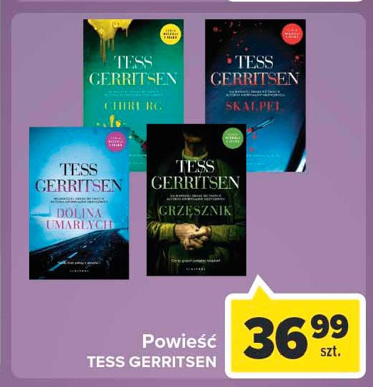 Tess cerritsen - skalpel promocja