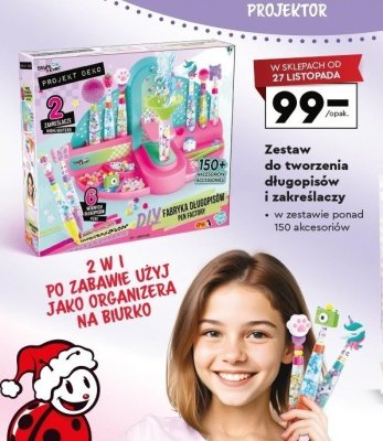 Zestaw do tworzenia długopisów i zakreślaczy promocja w Biedronka
