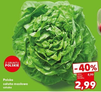 Sałata masłowa promocja w Kaufland