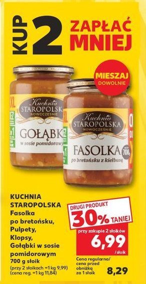 Fasolka po bretońsku z kiełbasą Kuchnia staropolska promocja