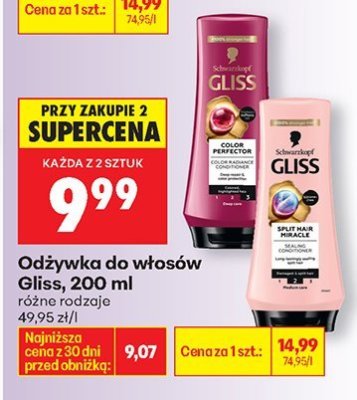 Odżywka do włosów promocja w Biedronka