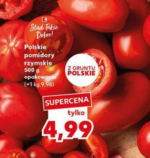 Pomidory rzymskie K-classic stąd takie dobre! promocja