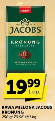 Kawa mielona Jacobs Kronung promocja w Groszek