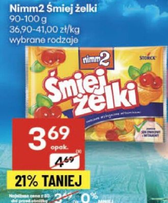 Żelki Nimm 2 Śmiej żelki promocja w Delikatesy Centrum