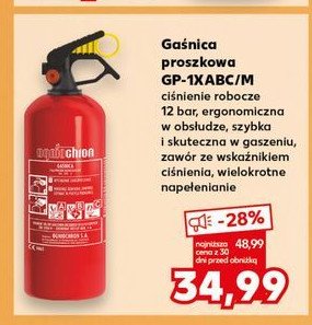 Gaśnica proszkowa 1 kg Ogniochron promocja w Kaufland