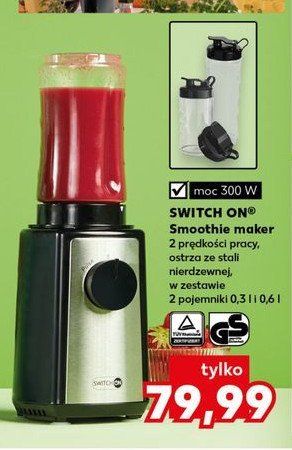 Smoothie maker 300 w Switch on promocja