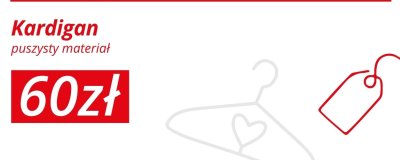 Kardigan puszysty materiał promocja w KiK