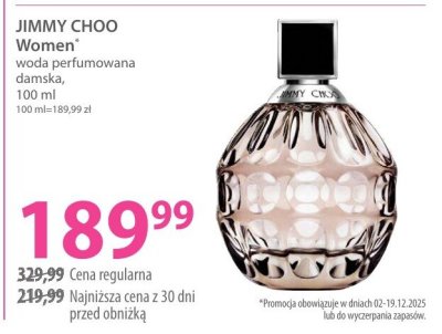 Woda perfumowana JIMMY CHOO Women damska promocja w Hebe