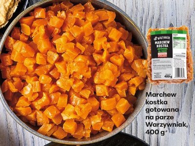 Marchew kostka gotowana na parze 2+1 GRATIS promocja w Biedronka