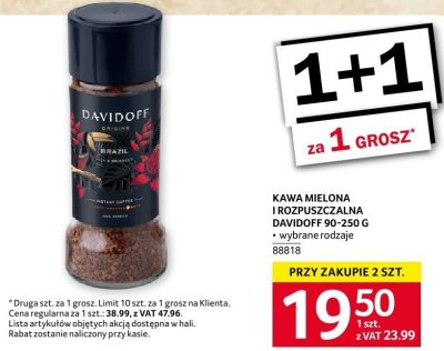 Kawa promocja w Selgros