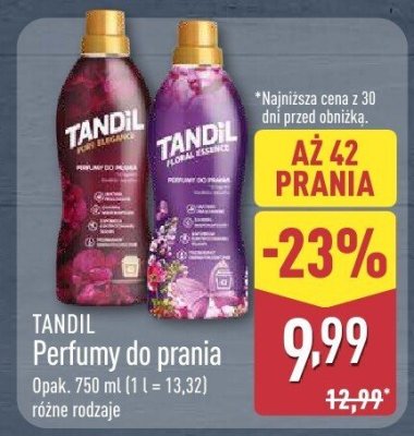 Perfumy do prania różne rodzaje promocja w Aldi