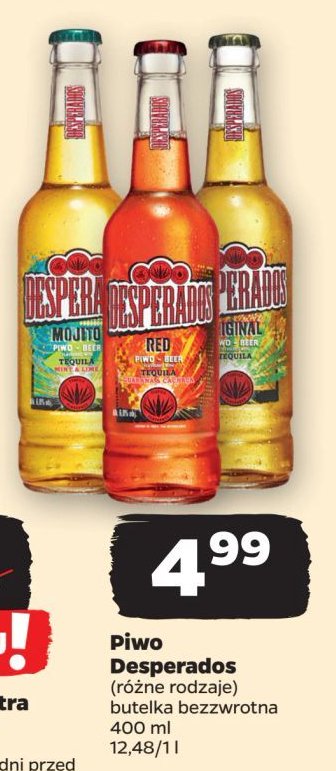 Piwo Desperados mojito Grupa żywiec desperados promocja