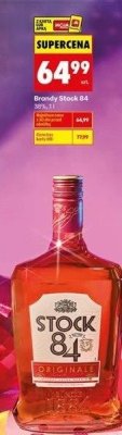 Brandy Stock 84 promocja w Biedronka